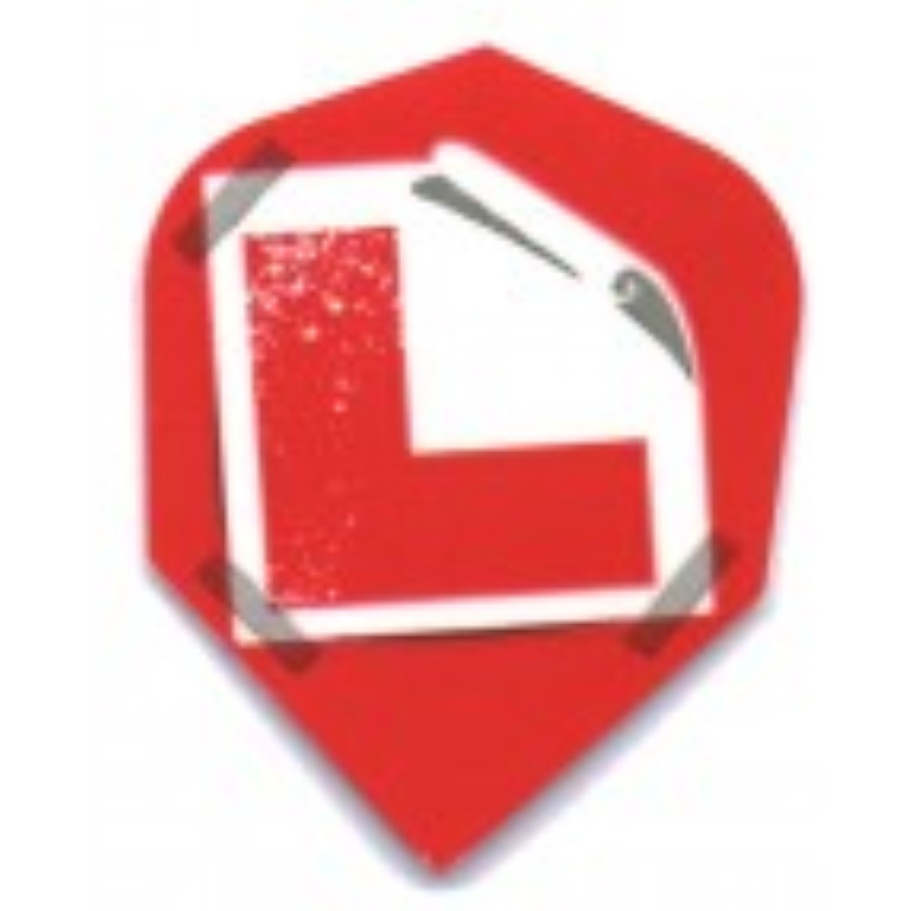 Plumas Harrows Quadro Standard L Roja