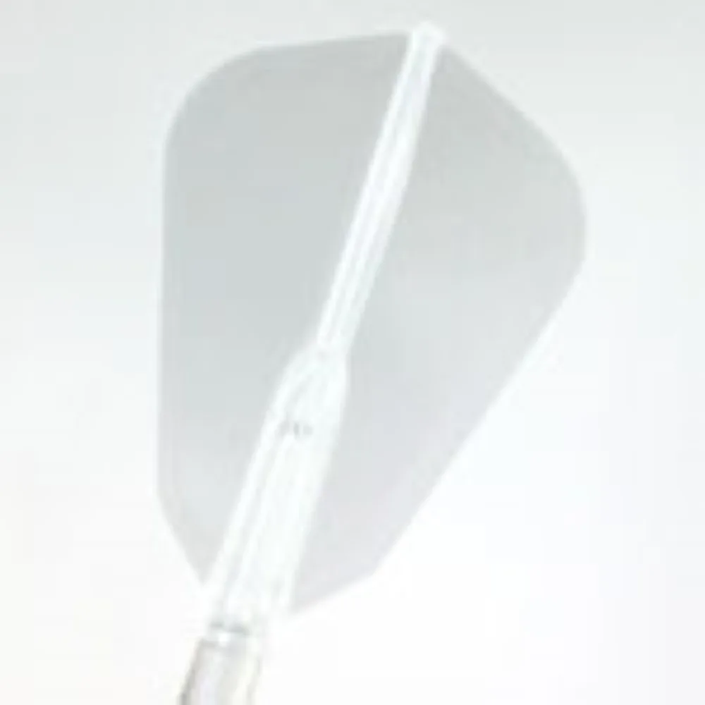 Plumas Fit Flight Air Fantail Transparente F-Shape