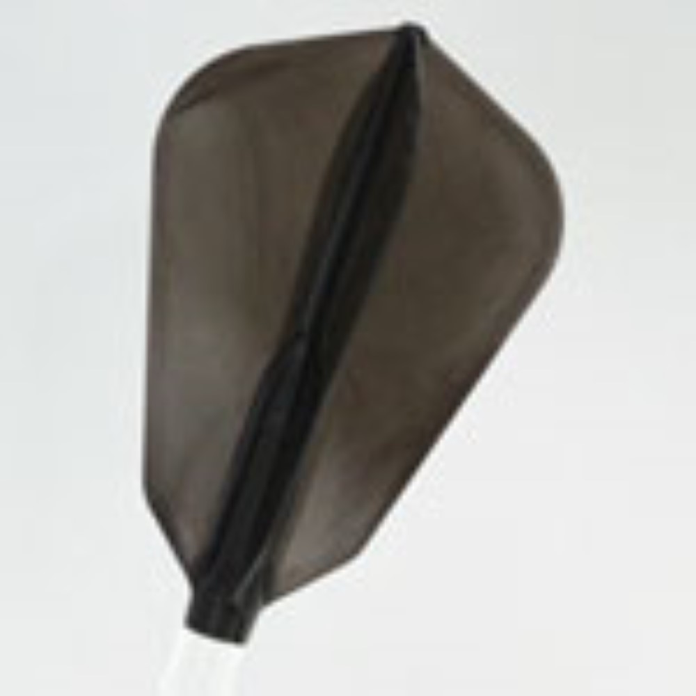 Plumas Fit Flight Air Fantail Negra F-Shape