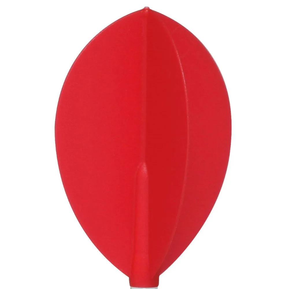 Plumas Fit Flight 6 unid. Oval Roja