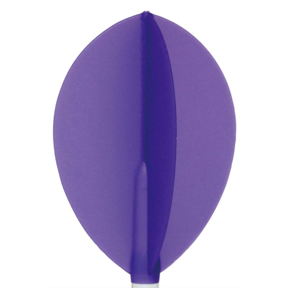 Plumas Fit Flight 6 unid. Oval Morada