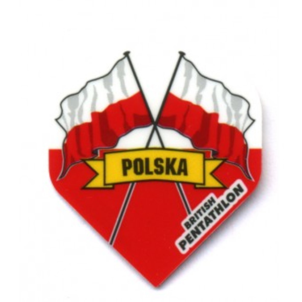 Plumas Pentathlon Standard Bandera Polonia