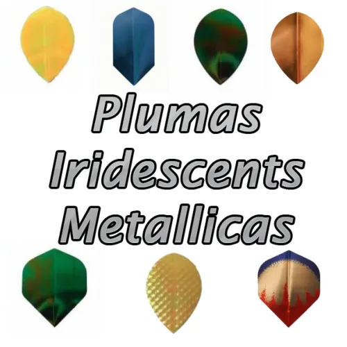 pluma-dardos-iridescent-compra-pluma-dardo-metallica-tienda-aleta-dardo-metallica