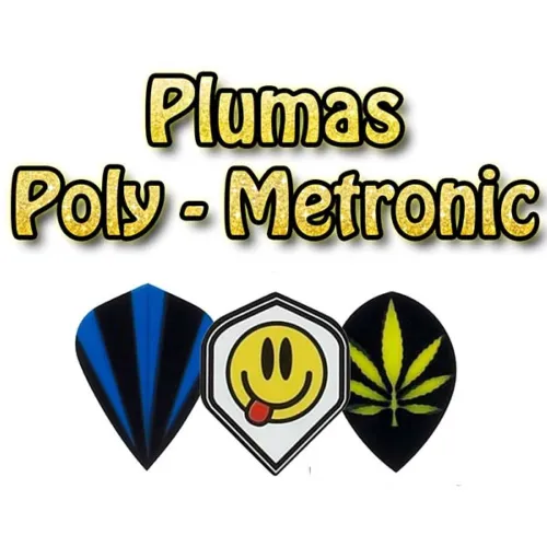 plumas-dartos-poly-plumas-dardos-metronic-metronic-flight-darts-espoletas-baratas-plumas-dardos-baratas