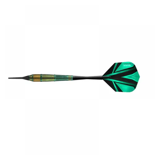  Dardos Harrows Darts Vivid Brass Green 18g