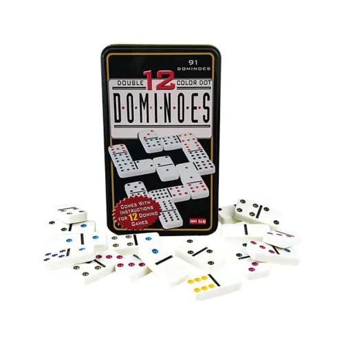 JUEGO DE DOMINÓ PLUS MULTICOLOR