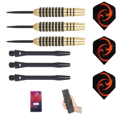 Juego Dardos Gildarts Mocking Laton Punta Metal 20g
