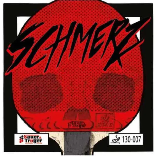 Goma Para Pala Ping Pong Sauer Troeger Schmerz Negro OX
