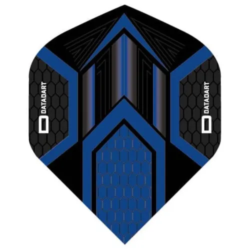 Pluma Dardos Datadart HEX Flight Black/Blue
