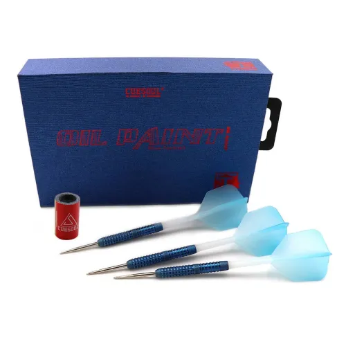 Dardos Cuesoul Blue Cocktail Steel Tip 90% 22g