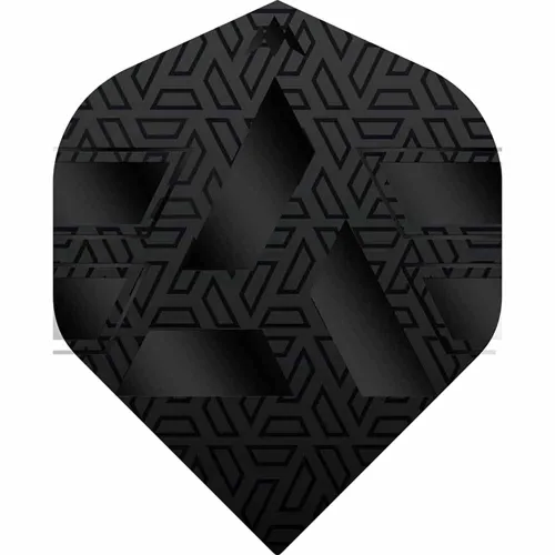 Plumas Mission Darts No2 Std Hazard Negro
