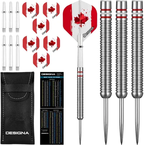 Dardos Designa Patriot X Darts Canada 90% 24g