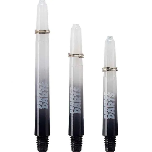 Cañas Perfectdarts Dos Tonos Negro Humo Corta