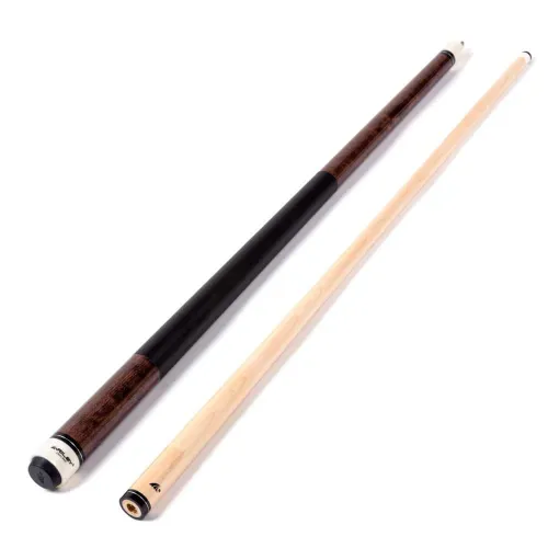 Stecca da biliardo americano Riley Marrone con impugnatura in cuoio 13mm 20oz