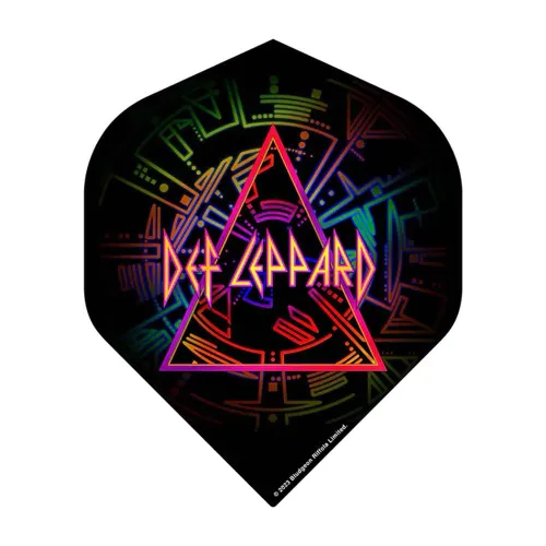 Plumas Con Licencia Oficial Def Leppard No2 Standard F3