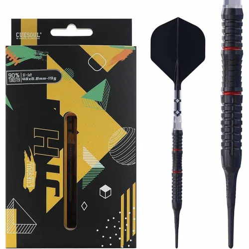 Flechettes Cuesoul Jiho S5 Soft tip 90% 19g