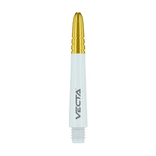 Cañas Winmau Darts Vecta Shaft Blanco Dorado 40mm 