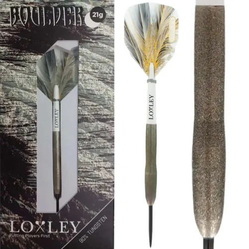 Dardos Loxley Darts Boulder 90% 21g Punta Acero
