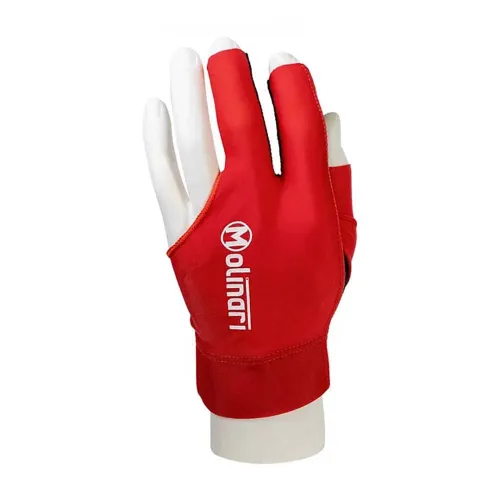Guante Billar Molinari Rojo XL Diestro