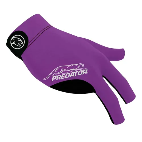 Guante Predator Glove Second Skin Morado Logo Gris XXL Zurdo