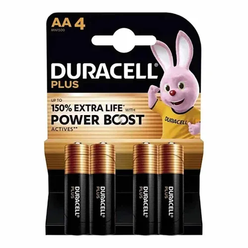 Pila Duracell LR6 1.5V AA Plus Power Boost 4 unid.