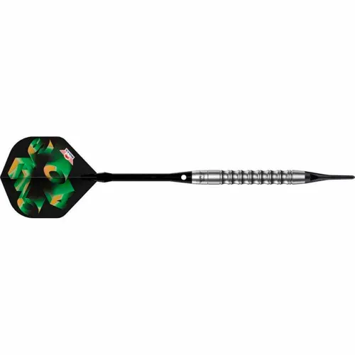 Dardos Bulls Darts Chaos Green P.Plastico 90% 21g  