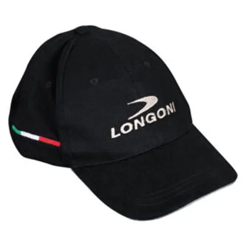 Gorra Longoni Negra Tricolor