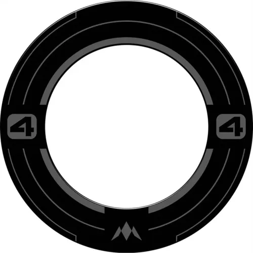 Dartboard Surrounds Samurai  4 Negro Logo Mission Darts