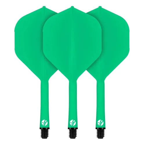 Plumas Shot Darts Deck System Verde No.2 Medium
