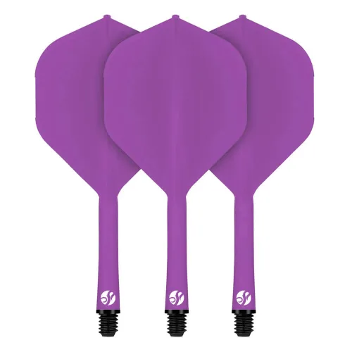 Plumas Shot Darts Deck System Morada No.2 Inbetween 