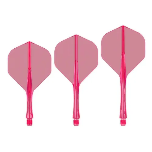 Plumas Caliburn SUP Flights Moulded No2 Standard Medium Rosa Neón